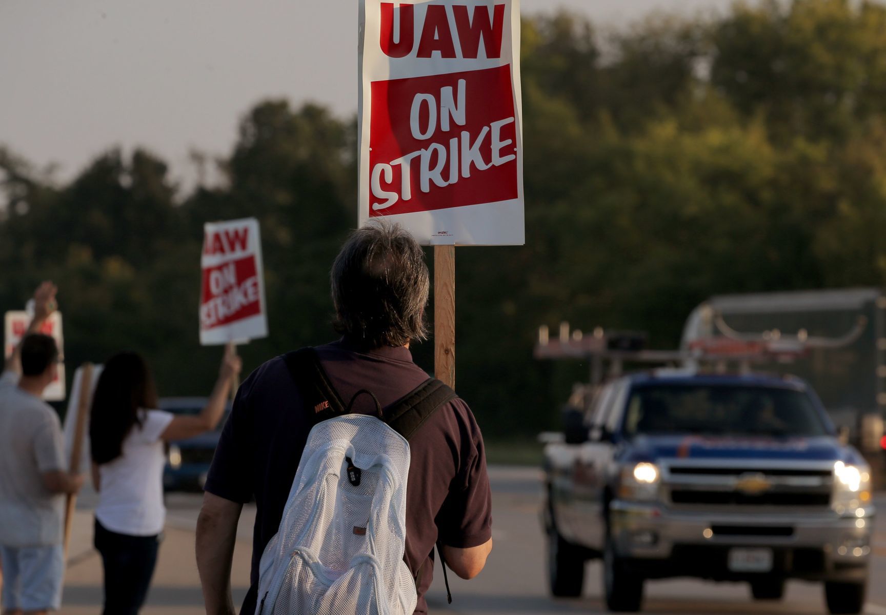 UAW workers strike in Wentzville, across the nation